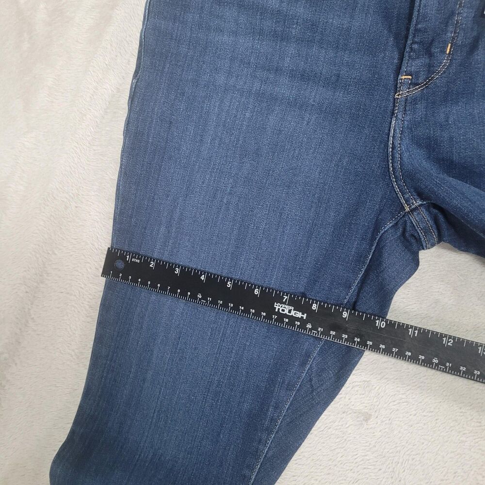Levi's 311 Shaping Skinny Jeans Womens 31x30 Blue Med Wash Distressed Stretch - Picture 7 of 16